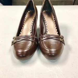 Woman’s high heels